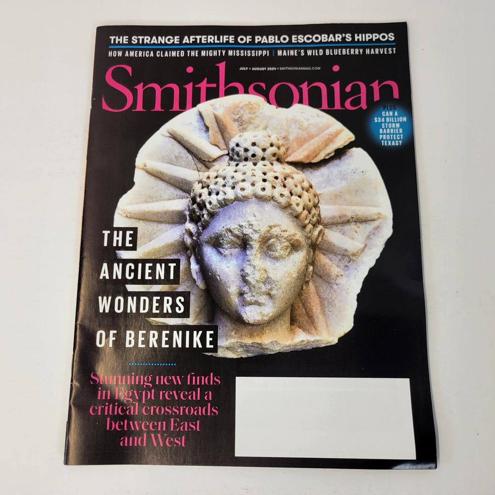 Smithsonian Magazine July August 2024‎ Ancient Wonders Of Berenike Back Issue